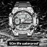 50M WATERPROOF MILITARY WATCH ULTRA STRONG LED