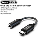 USB Type-C Adapter Compatible Samsung/Xiaomi/Huawei Audio Cable