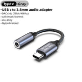 USB Type-C Adapter Compatible Samsung/Xiaomi/Huawei Audio Cable